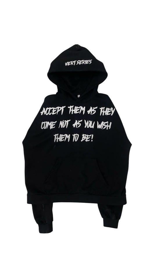 Midnight Black "VS" Hoodie